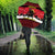 Austria Christmas Umbrella Krampus You Were Naughty - Wonder Print Shop
