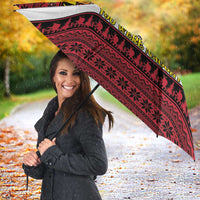 Austria Christmas Umbrella Krampus You Were Naughty - Wonder Print Shop