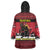 Austria Christmas Wearable Blanket Hoodie Krampus You Were Naughty - Wonder Print Shop