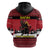 Austria Christmas Zip Hoodie Krampus You Were Naughty - Wonder Print Shop