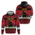 Austria Christmas Zip Hoodie Krampus You Were Naughty - Wonder Print Shop
