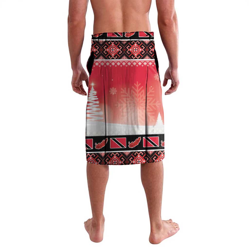 Personalized Trinidad and Tobago Christmas Lavalava Coat Of Arms Seamless Pattern - Wonder Print Shop