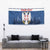 Personalized Serbia Christmas Tapestry Coat Of Arms - Blue Version - Wonder Print Shop