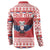 Personalized Serbia Christmas Button Sweatshirt Double-Headed Eagle - Red Version - Wonder Print Shop