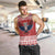 Personalized Serbia Christmas Men Tank Top Double-Headed Eagle - Red Version - Wonder Print Shop
