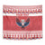 Personalized Serbia Christmas Tapestry Double-Headed Eagle - Red Version - Wonder Print Shop