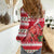Personalized Trinidad and Tobago Christmas Women Casual Shirt Scarlet Ibis with Chaconia Flowers - Wonder Print Shop