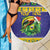 Personalized Brazil Christmas Beach Blanket Toco Toucan with Brazil Flag - Wonder Print Shop