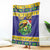 Personalized Brazil Christmas Blanket Toco Toucan with Brazil Flag