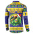 Personalized Brazil Christmas Button Sweatshirt Toco Toucan with Brazil Flag - Wonder Print Shop