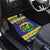 Personalized Brazil Christmas Car Mats Toco Toucan with Brazil Flag - Wonder Print Shop