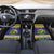 Personalized Brazil Christmas Car Mats Toco Toucan with Brazil Flag - Wonder Print Shop