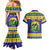 Personalized Brazil Christmas Couples Matching Mermaid Dress and Hawaiian Shirt Toco Toucan with Brazil Flag - Wonder Print Shop