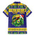 Personalized Brazil Christmas Family Matching Mermaid Dress and Hawaiian Shirt Toco Toucan with Brazil Flag - Wonder Print Shop