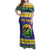Personalized Brazil Christmas Family Matching Off Shoulder Maxi Dress and Hawaiian Shirt Toco Toucan with Brazil Flag - Wonder Print Shop