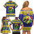Personalized Brazil Christmas Family Matching Off Shoulder Short Dress and Hawaiian Shirt Toco Toucan with Brazil Flag - Wonder Print Shop