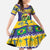 Personalized Brazil Christmas Family Matching Puletasi and Hawaiian Shirt Toco Toucan with Brazil Flag - Wonder Print Shop