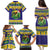 Personalized Brazil Christmas Family Matching Puletasi and Hawaiian Shirt Toco Toucan with Brazil Flag - Wonder Print Shop