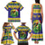 Personalized Brazil Christmas Family Matching Tank Maxi Dress and Hawaiian Shirt Toco Toucan with Brazil Flag - Wonder Print Shop