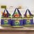 Personalized Brazil Christmas Grocery Bag Toco Toucan with Brazil Flag