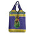 Personalized Brazil Christmas Grocery Bag Toco Toucan with Brazil Flag