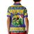 Personalized Brazil Christmas Kid Polo Shirt Toco Toucan with Brazil Flag - Wonder Print Shop