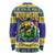 Personalized Brazil Christmas Long Sleeve Shirt Toco Toucan with Brazil Flag - Wonder Print Shop
