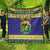 Personalized Brazil Christmas Quilt Toco Toucan with Brazil Flag - Wonder Print Shop