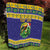 Personalized Brazil Christmas Quilt Toco Toucan with Brazil Flag - Wonder Print Shop