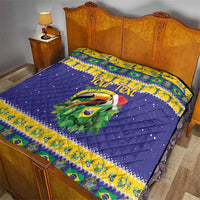 Personalized Brazil Christmas Quilt Toco Toucan with Brazil Flag - Wonder Print Shop