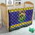 Personalized Brazil Christmas Quilt Toco Toucan with Brazil Flag - Wonder Print Shop