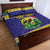 Personalized Brazil Christmas Quilt Bed Set Toco Toucan with Brazil Flag - Wonder Print Shop