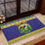 Personalized Brazil Christmas Rubber Doormat Toco Toucan with Brazil Flag - Wonder Print Shop