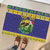 Personalized Brazil Christmas Rubber Doormat Toco Toucan with Brazil Flag - Wonder Print Shop