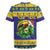 Personalized Brazil Christmas Rugby Jersey Toco Toucan with Brazil Flag - Wonder Print Shop