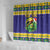 Personalized Brazil Christmas Shower Curtain Toco Toucan with Brazil Flag