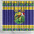 Personalized Brazil Christmas Shower Curtain Toco Toucan with Brazil Flag