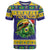 Personalized Brazil Christmas T Shirt Toco Toucan with Brazil Flag - Wonder Print Shop