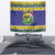 Personalized Brazil Christmas Tapestry Toco Toucan with Brazil Flag - Wonder Print Shop