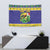 Personalized Brazil Christmas Tapestry Toco Toucan with Brazil Flag - Wonder Print Shop