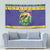 Personalized Brazil Christmas Tapestry Toco Toucan with Brazil Flag - Wonder Print Shop