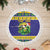 Personalized Brazil Christmas Tree Skirt Toco Toucan with Brazil Flag - Wonder Print Shop