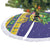 Personalized Brazil Christmas Tree Skirt Toco Toucan with Brazil Flag - Wonder Print Shop