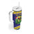 Personalized Brazil Christmas Tumbler With Handle Toco Toucan with Brazil Flag - Wonder Print Shop