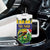 Personalized Brazil Christmas Tumbler With Handle Toco Toucan with Brazil Flag - Wonder Print Shop