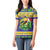 Personalized Brazil Christmas Women Polo Shirt Toco Toucan with Brazil Flag - Wonder Print Shop