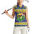 Personalized Brazil Christmas Women Sleeveless Polo Shirt Toco Toucan with Brazil Flag - Wonder Print Shop