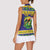Personalized Brazil Christmas Women Sleeveless Polo Shirt Toco Toucan with Brazil Flag - Wonder Print Shop