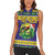 Personalized Brazil Christmas Women Sleeveless Polo Shirt Toco Toucan with Brazil Flag - Wonder Print Shop