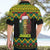 Jamaica Reggae Lion Christmas Hawaiian Shirt Kente Pattern Meri Krismiss - Wonder Print Shop